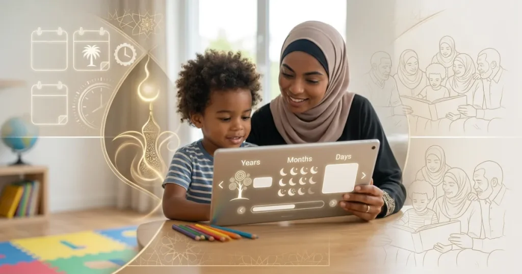 حساب عمر طفلك