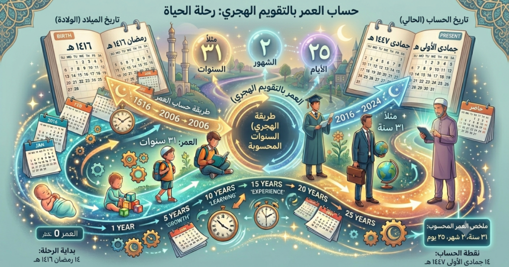 حساب-العمر-بالهجري