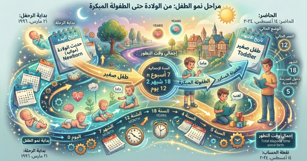 حساب-عمر-الطفل