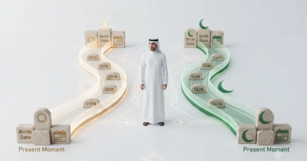 كم عمري